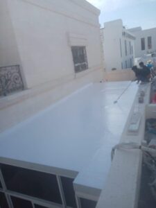 leak rectification on sandwich panel extension by salman syed technical services