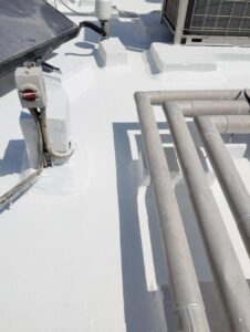 repairing and sealing of villa roof by salman syed technical services